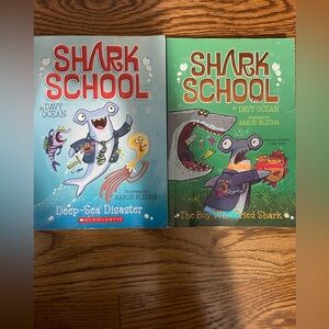 2 shark school books
